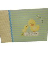 CARTER'S TYKES "A CUDDLY BABY" PHOTO ALBUM, HOLDS 100 3 1/2"x5" or 4"x6" PHOTOS
