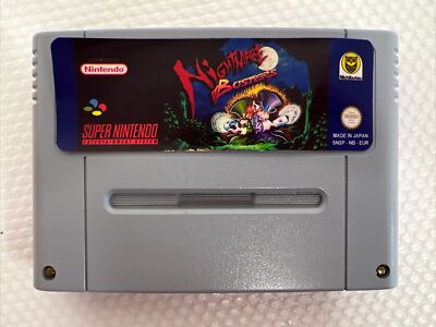 Nightmare Busters Pal Snes Super Nintendo Hack Mario World Princess Rescue