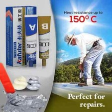 100g Industrial Heat Resistance Cold Weld Metal Repair Paste Adhesive A&B Gel