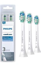 Philips Sonicare Genuine C2 Optimal Plaque Control Toothbrush Heads, 3 Brush Hea