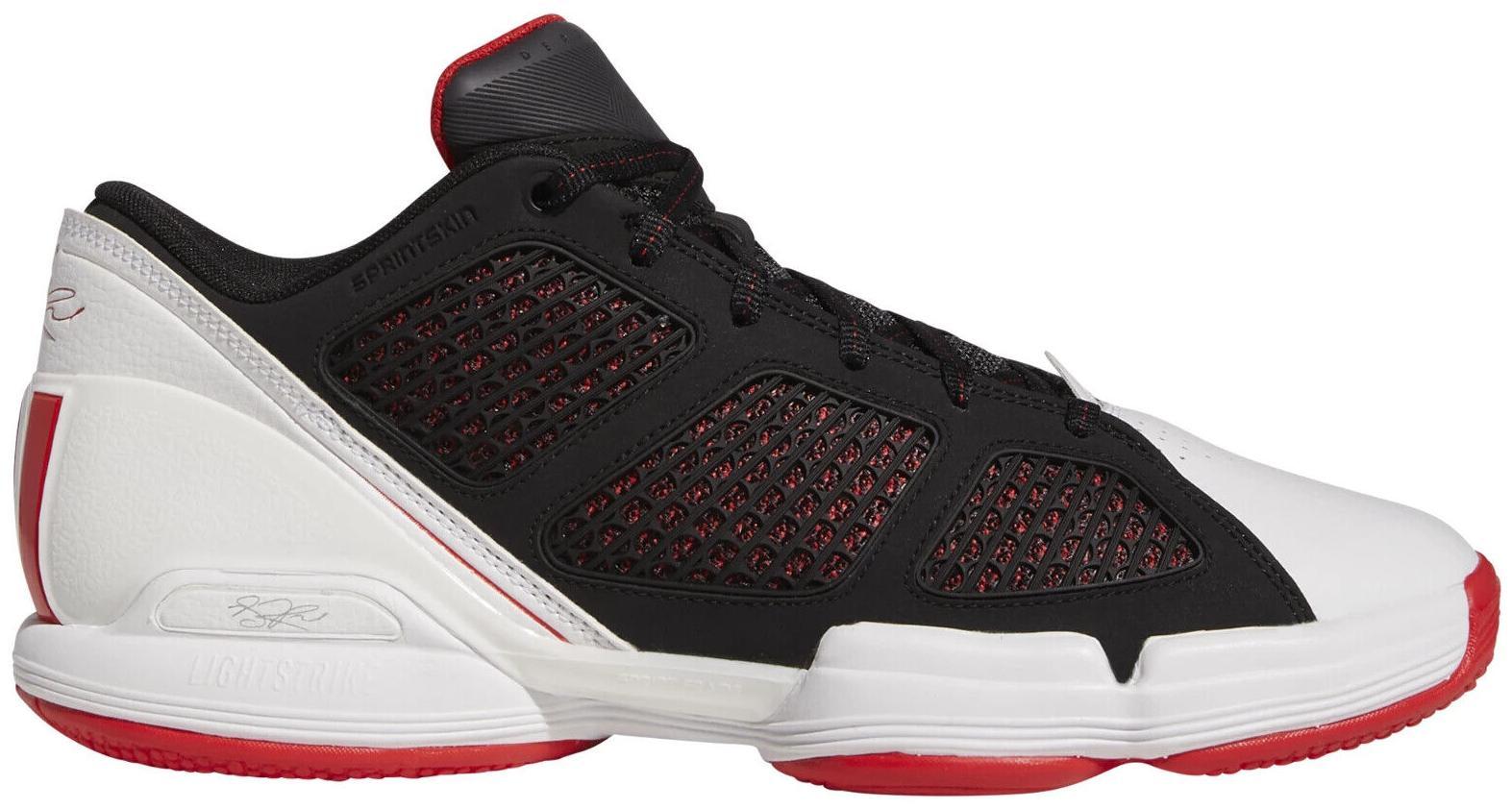 Size 8 - Adidas Adizero Rose 1.5 Restomod Black Vivid Red for sale