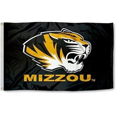 MISSOURI TIGERS 3'X5' FLAG BANNER ***100% FULL COLOR ON BOTH SIDES OF FLAG***
