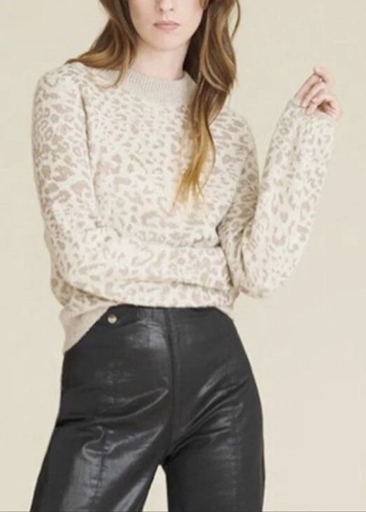 Veronica beard cheap leopard sweater