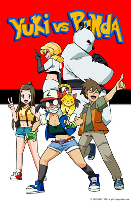 Yuki Vs Panda #1 - A.L. Jones - Bird City Comics Exclusive Variant - Pokémon  