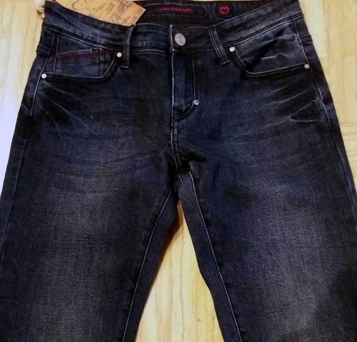 Jeans uomo Baci \u0026 Abbracci in cotone elasticizzato poco sbiadito art EB09M  | eBay