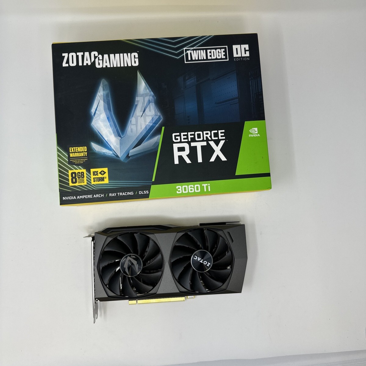 ZOTAC GeForce RTX 3060ti ジャンク ZOTAC GeForce RTX 3060 Ti Twin Edge Gaming 8GB GDDR6