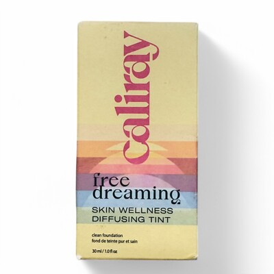 Caliray Free Dreaming Skin Tint Foundation The 14 Warm Medium Deep Dream 1oz NEW