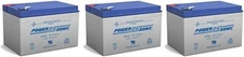 Power Sonic PS-12120F2 12V 12Ah F2 Battery BLADEZ XTR SE 450, Each -3 Pack