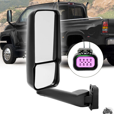 #ad Power Door Mirror For Chevy Kodiak GMC Topkick C4500 C7500 Driver Side Heated $219.99