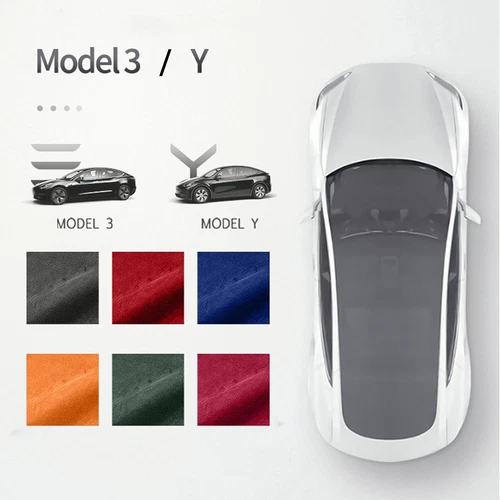 Cubierta de tablero Tablero Alfombra Cubierta Alfombrilla Protector Accesorios para Tesla Modelo 3 Y- - Imagen 2 de 9