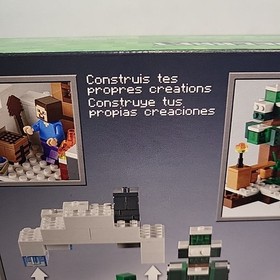 Lego Minecraft The Snow Hideout 21120 Brand New Sealed Front Box Wear Fast Ship