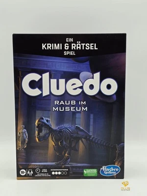 Cluedo Raub im Museum Spiel Gesellschaftsspiel Krimi Rätsel Party Neu OVP Hasbro - Bild 1 von 4