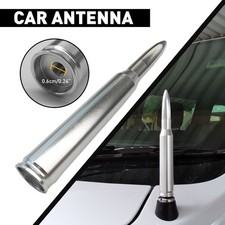 1x Silver Bullet Antenna 50cal For Chevrolet Silverado 150025003500gmc Sierra