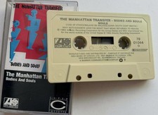 The Manhattan Transfer - Bodies and Souls Cassette Tape VG C44