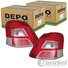 2x DEPO LED RÜCKLEUCHTEN HECKLEUCHTEN GELB passend für TOYOTA YARIS LINKS+RECHTS