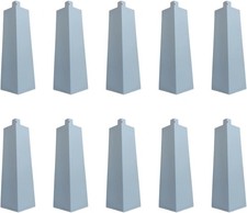 10- New Aluminum Outside Siding Corner 8 Inches 10Nails Included White