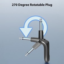 2.4G Wireless Guitar System Rechargeable Guitar Transmitter Receiver Set XYCO