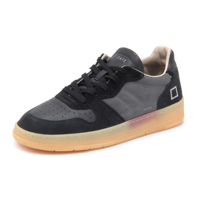 L8572 MEN'S SNEAKERS D.A.T.E. COURT 2.0 MAN SHOES BLACK