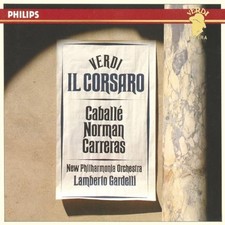 MONTSERRAT CABALLE JOSE CARRERAS JESSYE NORMAN - Verdi: Il Corsaro - 2 CD NEW