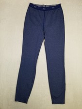 REI Co-op Kids' Baselayer Leggings Size L 14-16 Blue Polyester Spandex Thermal