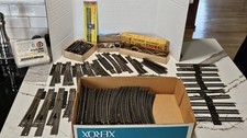Large Lot 125 Atlas Ho Scale 3" Curved Straight Train Tracks and Accessories