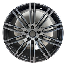 PORSCHE CAYENNE 2017 10J 21" ALLOY WHEEL GENUINE 7P5601025AE 10JX21"