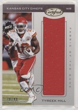 2017 Certified Fabric of the Game 28/99 Tyreek Hill #FG-TH fm0