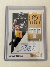 Jaylen Samuels 2018 Panini Contenders Auto Rookie Ticket SP Autograph Steelers