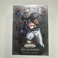 2015 Panini Prizm Silver Bo Jackson #126 Parallel Raiders