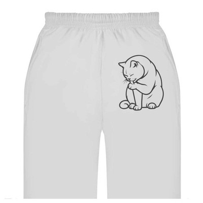Jogginghose / Jogginghose ''British Shorthair Cat Licking Paw'' für Erwachsene (JO056663)