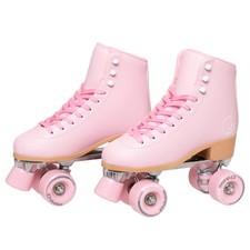 C SEVEN C7skates Cute Roller Skates for Girls and Adults Cherry Blossom