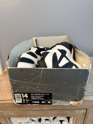 Super RARE!!!  Brand new 1994 Air Diamond Fury size 14. Original everything￼