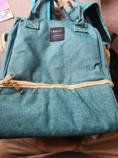 V-Cool Breast Pump Cooler Backpack Bag Professional Cooler Aqua /green Nursing 