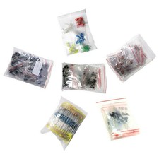 1390pcs/Set Electronic Components Kit Basic Diodes Transistors Assortment