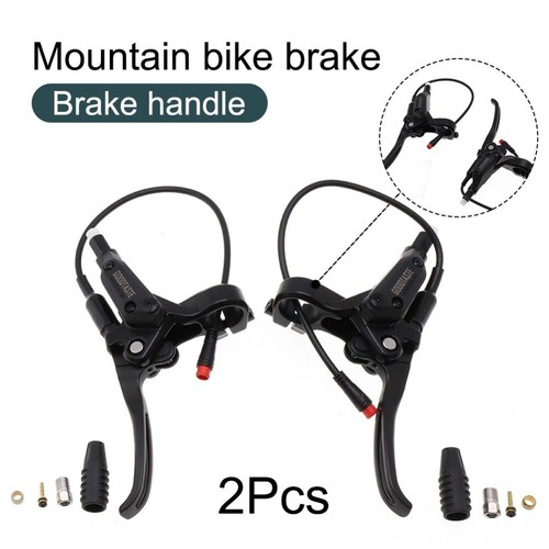 Bremshebel Bremsgriff schwarz E-Bike Teile links/rechts, wasserdichter Stecker - Bild 9 von 38