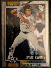 2026 Topps 75 Series 1 Baseball Colby Thomas RC Holofoil #213