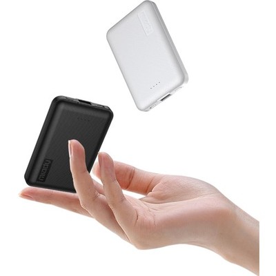 Power Bank, 5000mAh, USB C, Fast Charging, 2 Ports, Rechargable, Mini, Extern...