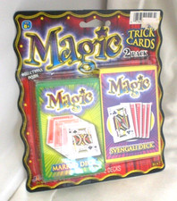 MAGIC CARD TRICKS 2 DECK SET MARKED  SWENGALI NEW SEALED