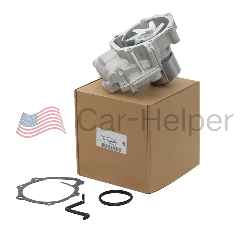 OEM FOR 93-05 Subaru Impreza Forester Legacy Water Pump & Gasket NON TURBO NEW - Изображение 3 из 4