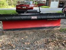 Western HTS 7’6 Snow Plow  With Back Drag Blade Hand Held Controller And Manual