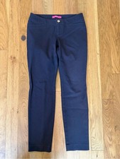 Lilly Pulitzer Navy Blue Skinny Ankle Pants Women s Size 2
