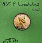 1935-P Lincoln Wheat Cent / Penny 1c Uncirculated