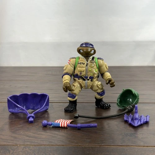 Pro Pilot Don Complete Teenage Mutant Ninja Turtles Playmates 1991 Vintage