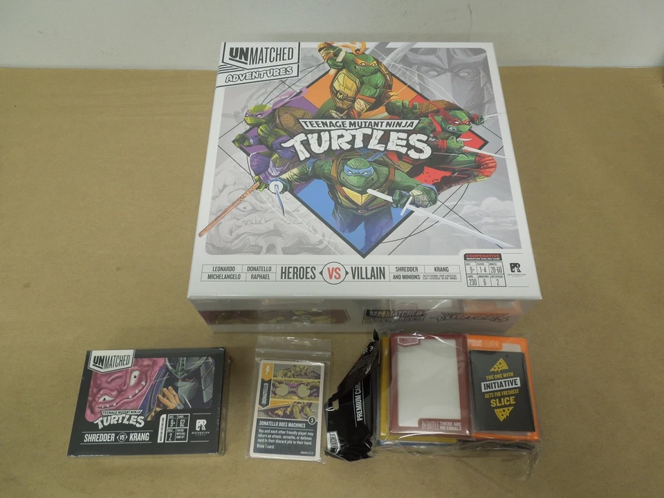 Unmatched Adventures Teenage Mutant Ninja Turtles Kickstarter Bundle In-Stock! - Image 2 of 3