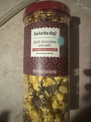 Favorite Day Christmas Dark Chocolate Sea Salt Indulgent Snack Mi 18 oz  7/01/26