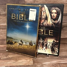 The Bible The Epic Miniseries DVD Used Christmas Edition Religious Drama