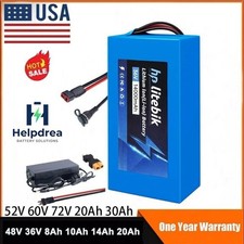 48V 36V 8Ah 10Ah 14Ah 20Ah Ebike Lithium Battery Pack for Electric Bike Scooter