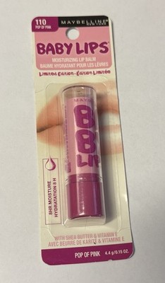 Maybelline New York Baby Lips Moisturizing Lips Balm 110 Pop of Pink