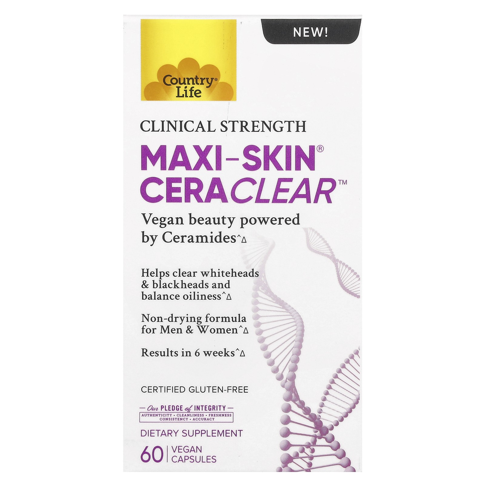 Maxi-Skin Cera Clear 60 веганских капсул 4090₽