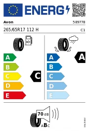 Avon ZX 7 265/65 R17 112H Sommerreifen - Bild 3 von 3